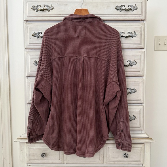 Aerie Lumber Jane Waffle Shirt - Picture 4 of 6